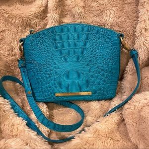 Brahmin Mini Duxbury Blue EUC